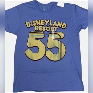 DisneyParks Disneyland Resort 55 Retro Graphic Screen Desing T-Shirt Small NWT
